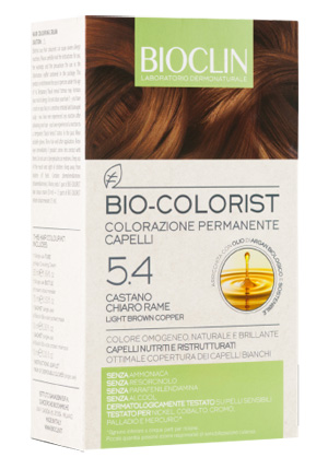 BIOCLIN BIO COLORIST 5,4 CASTANO CHIARO RAME - FarmaLucia