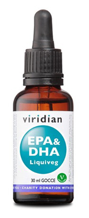 VIRIDIAN EPA & DHA LIQUIDVEGAN 200 ML - FarmaLucia
