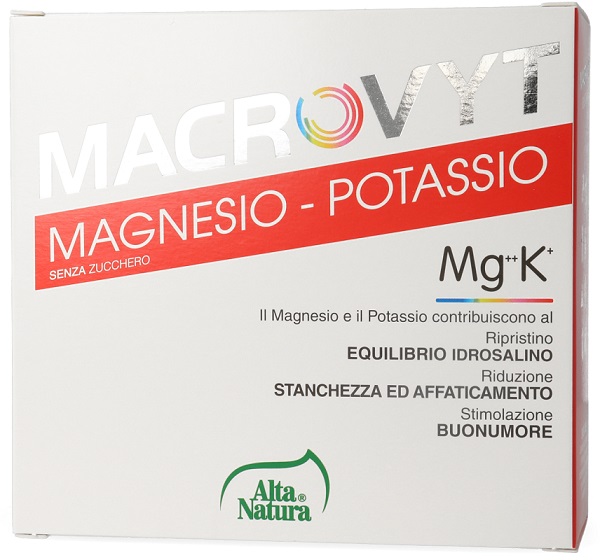 MACROVYT MAGNESIO/POTASSIO 18 BUSTINE - FarmaLucia