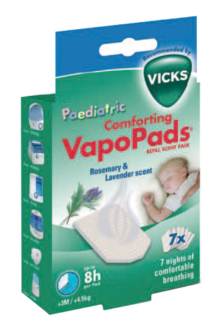 VICKS VAPOPADS ROSEMARY & LAVENDER SCENTE 7 PEZZI - FarmaLucia