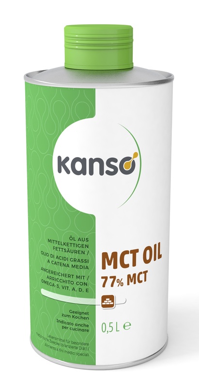 KANSO MCT OIL 77% OLIO DI ACIDI GRASSI 500 ML - FarmaLucia