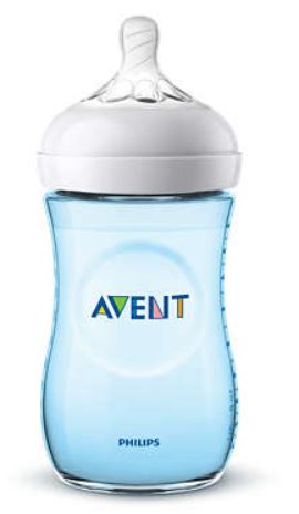 AVENT BIBERON NATURAL PP 260ML AZZURRO SINGLE PACK - FarmaLucia