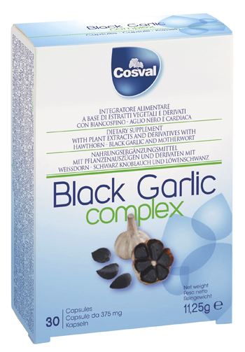 BLACK GARLIC COMPLEX 30 CAPSULE - FarmaLucia