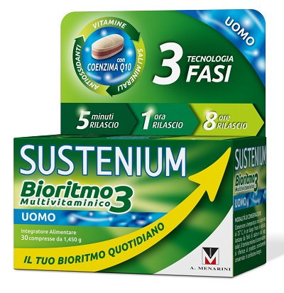 SUSTENIUM BIORITMO3 UOMO ADULTO 30 COMPRESSE - FarmaLucia
