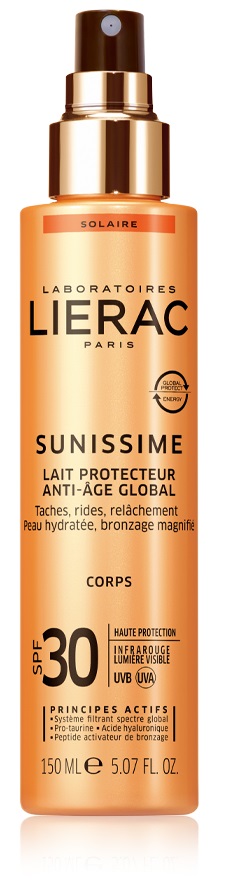 LIERAC SUNISSIME LATTE CORPO SPF30 150 ML - FarmaLucia