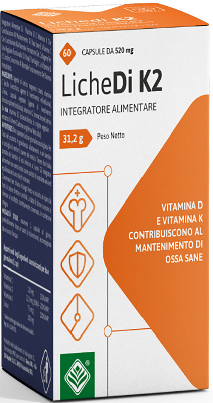 LICHEDI K2 60 CAPSULE - FarmaLucia