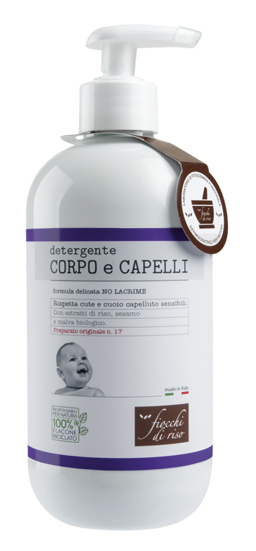 FIOCCHI DI RISO DETERGENTE CAPELLI E CORPO 400 ML - FarmaLucia