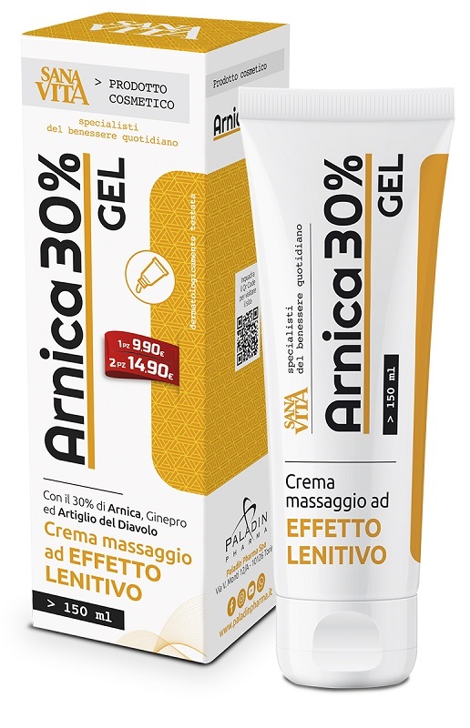 SANAVITA ARNICA 30% GEL 150 ML - FarmaLucia