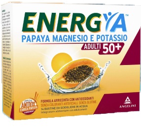 ENERGYA PAPAYA MAGNESIO POTASSIO 50+ 14 BUSTINE - FarmaLucia