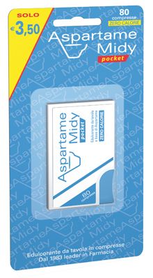 ESI ASPARTAME MIDY POCKET 80 COMPRESSE - FarmaLucia