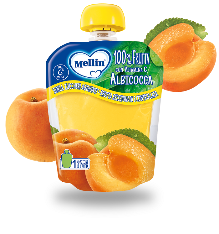MELLIN POUCH ALBICOCCA 90 G - FarmaLucia
