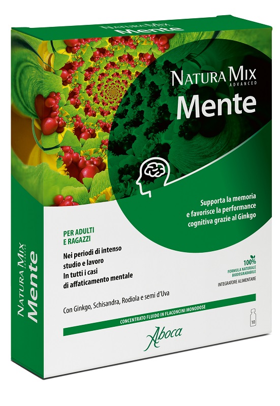 NATURA MIX ADVANCED MENTE 10 FLACONCINI - FarmaLucia