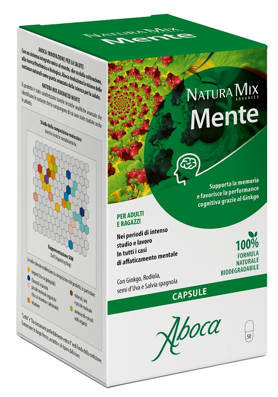 NATURA MIX ADVANCED MENTE 50 CAPSULE - FarmaLucia