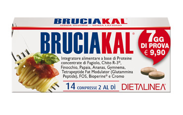 BRUCIAKAL 7 DAYS 14 COMPRESSE DIETALINEA - FarmaLucia