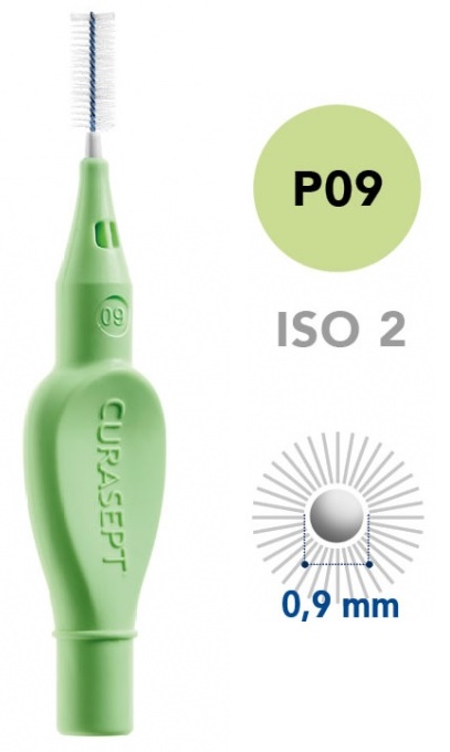 CURASEPT PROXI P09 VERDE CHIARO/LIGHT GREEN 5 PEZZI - FarmaLucia