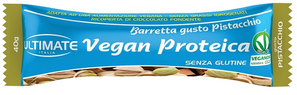 ULTIMATE BARRETTA VEGAN PROTEICA PISTACCHIO 40 G - FarmaLucia