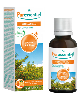 PURESSENTIEL MISCELA DIFFUSIONE VIAGGIO SICILIA 30 ML - FarmaLucia