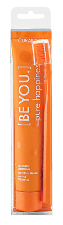 CURAPROX BE YOU PURE HAPPINESS PESCA E ALBICOCCA 1 DENTIFRICIO 90 ML + 1 SPAZZOLINO CS 5460 - FarmaLucia
