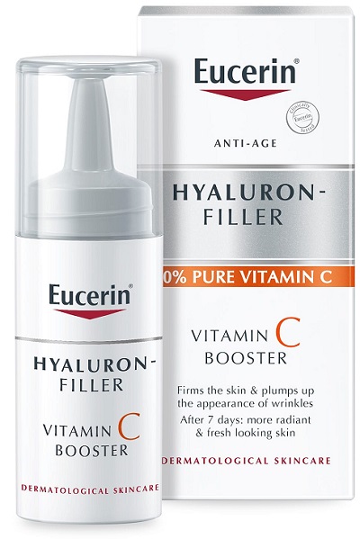 EUCERIN HYALURON-FILLER VITAMIN C BOOSTER 1 X 8 ML - FarmaLucia