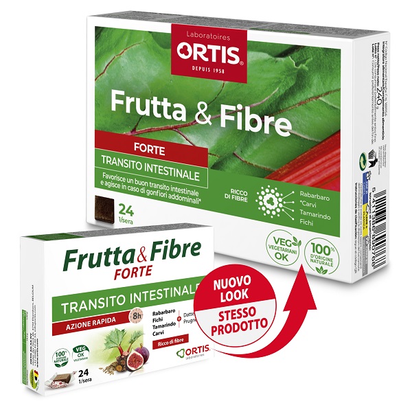 FRUTTA & FIBRE FORTE 24 CUBETTI - FarmaLucia
