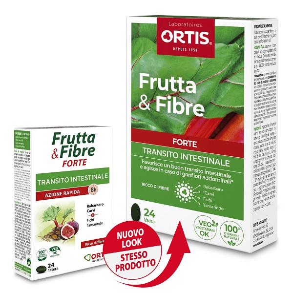 FRUTTA & FIBRE FORTE 24 COMPRESSE - FarmaLucia