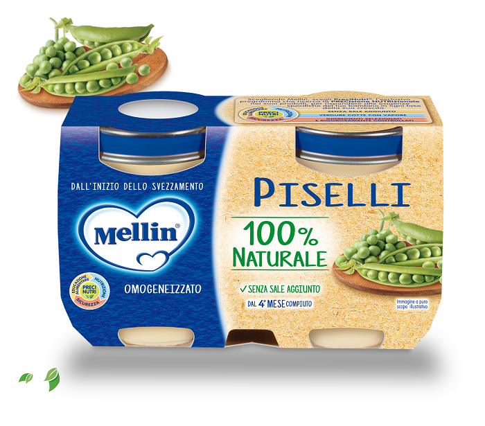 OMOGENEIZZATO PISELLI 2 X 125 G - FarmaLucia