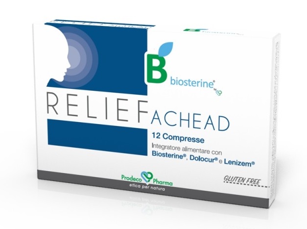 BIOSTERINE RELIEF ACHEAD 12 COMPRESSE - FarmaLucia