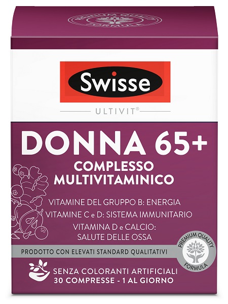 SWISSE DONNA 65+ COMPLESSO MULTIVITAMINICO 30 COMPRESSE - FarmaLucia