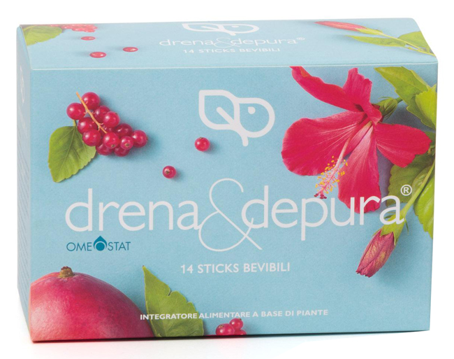 DRENA&DEPURA OMEOSTAT 14 STICK - FarmaLucia