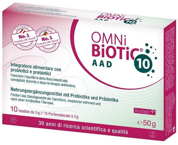 OMNI BIOTIC 10 AAD 10 BUSTINE DA 5 G - FarmaLucia