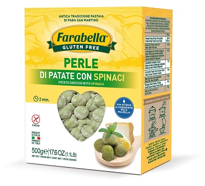 FARABELLA PERLE PATATE SPINACI 500 G ASTUCCIO - FarmaLucia