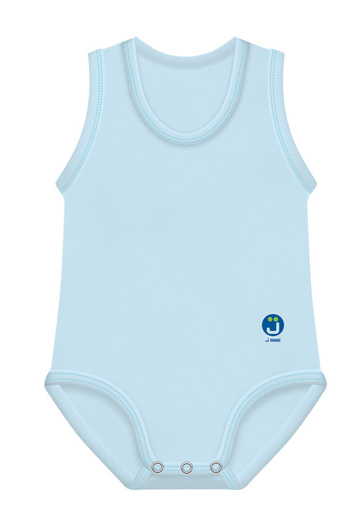 BODY 0-36M BIO COTTON SUMMER AZZURRO - FarmaLucia