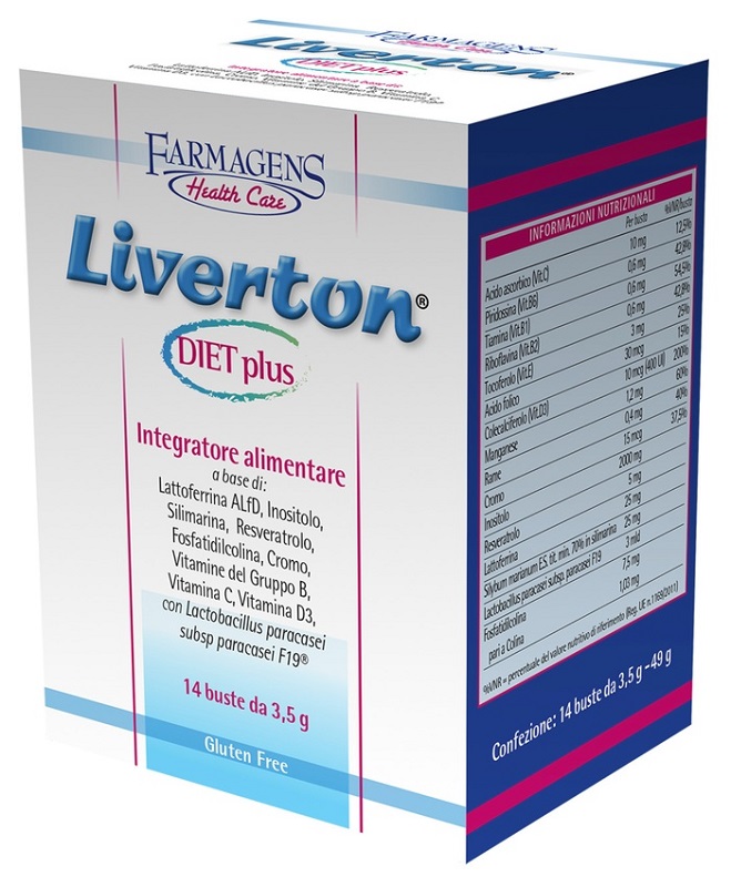 LIVERTON DIET PLUS 14 BUSTINE - FarmaLucia