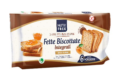 NUTRIFREE FETTE BISCOTTATE INTEGRALI 225 G - FarmaLucia