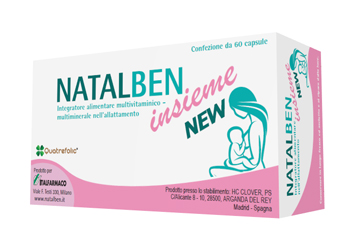 NATALBEN INSIEME NEW 60 CAPSULE - FarmaLucia
