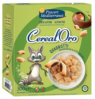 PIACERI MEDITERRANEI CEREALORO QUADROTTI 300 G - FarmaLucia