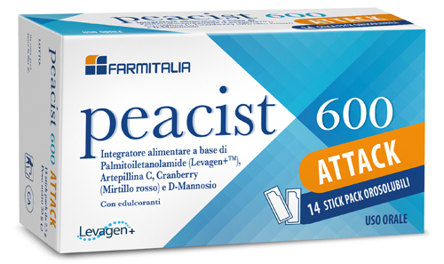PEACIST 600 ATTACK 14 STICK PACK OROSOLUBILI - FarmaLucia