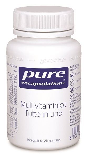 PURE ENCAPSULATIONS MULTIVITAMINICO TUTTO IN UNO 30 CAPSULE - FarmaLucia