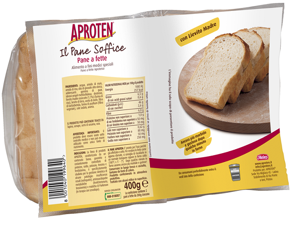 APROTEN PANE BIANCO FETTE 2 PEZZI DA 200 G - FarmaLucia