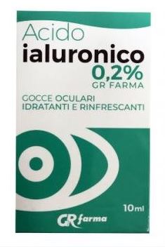 GR FARMA GOCCE OCULARI IDRATANTI E RINFRESCANTI ACIDO IALURONICO - FarmaLucia