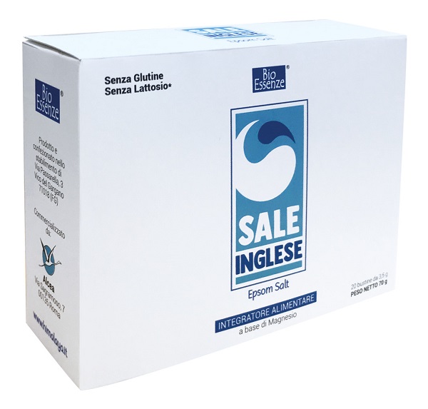 BIO ESSENZE SALE INGLESE 20 BUSTINE X 3,5G - FarmaLucia