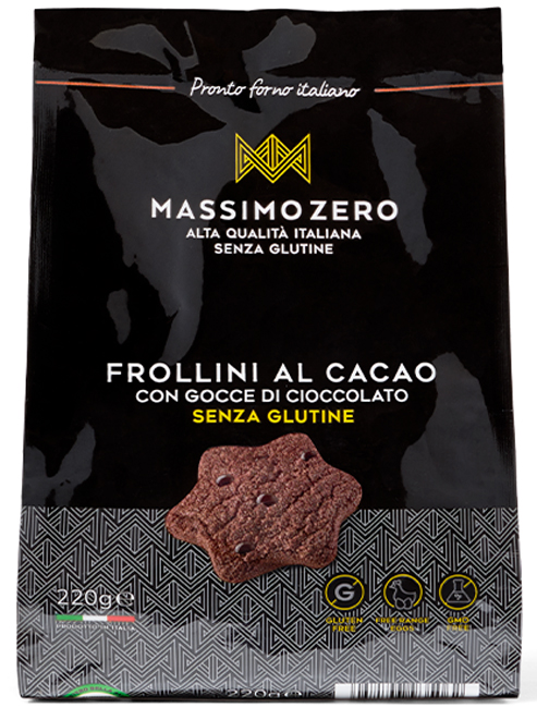 MASSIMO ZERO FROLLINI CACAO 220 G - FarmaLucia