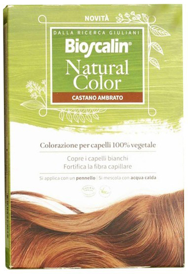 BIOSCALIN NATURAL COLOR CASTANO AMBRATO 70 G - FarmaLucia