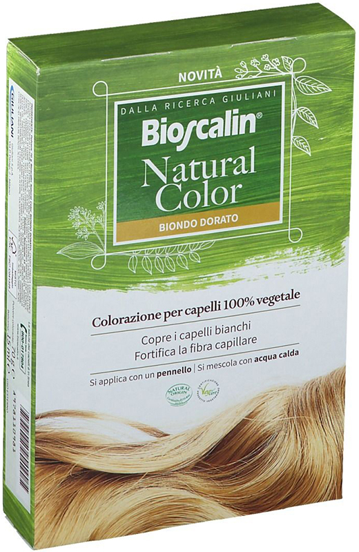 BIOSCALIN NATURAL COLOR BIONDO DORATO 70 G - FarmaLucia