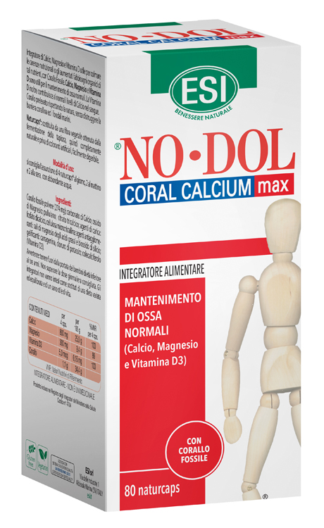 ESI NO DOL CORAL CALCIUM MAX 80 CAPSULE - FarmaLucia