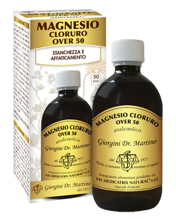 MAGNESIO CLORURO OVER 50 500 ML LIQUIDO ANALCOLICO - FarmaLucia
