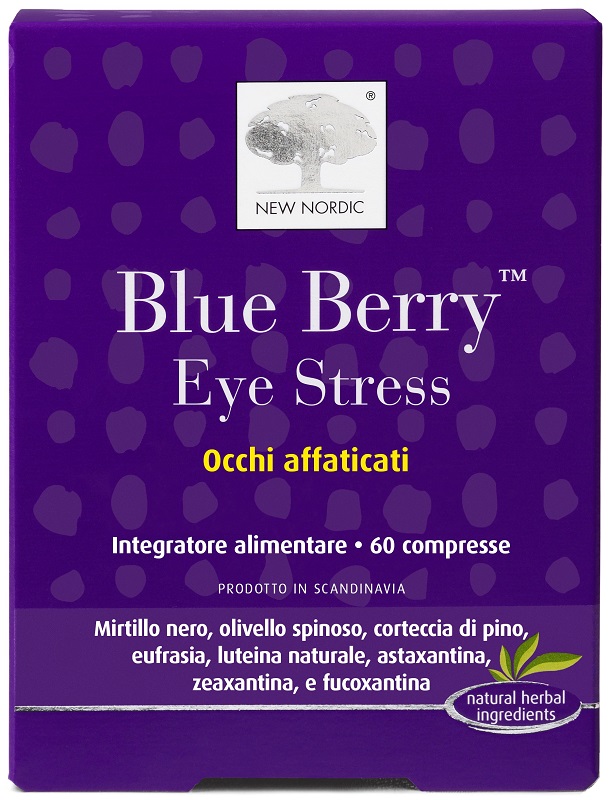 BLUE BERRY EYE STRESS OCCHI AFFATICATI 60 COMPRESSE - FarmaLucia