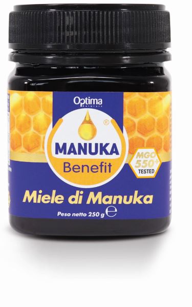 MANUKA BENEFIT MIELE DI MANUKA 550+ MGO 250 G - FarmaLucia