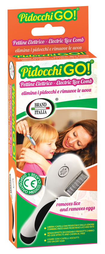 PETTINE ELETTRICO PIDOCCHI GO - FarmaLucia