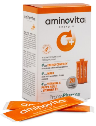 AMINOVITA PLUS ENERGIA 20 STICK PACK X 2 G - FarmaLucia